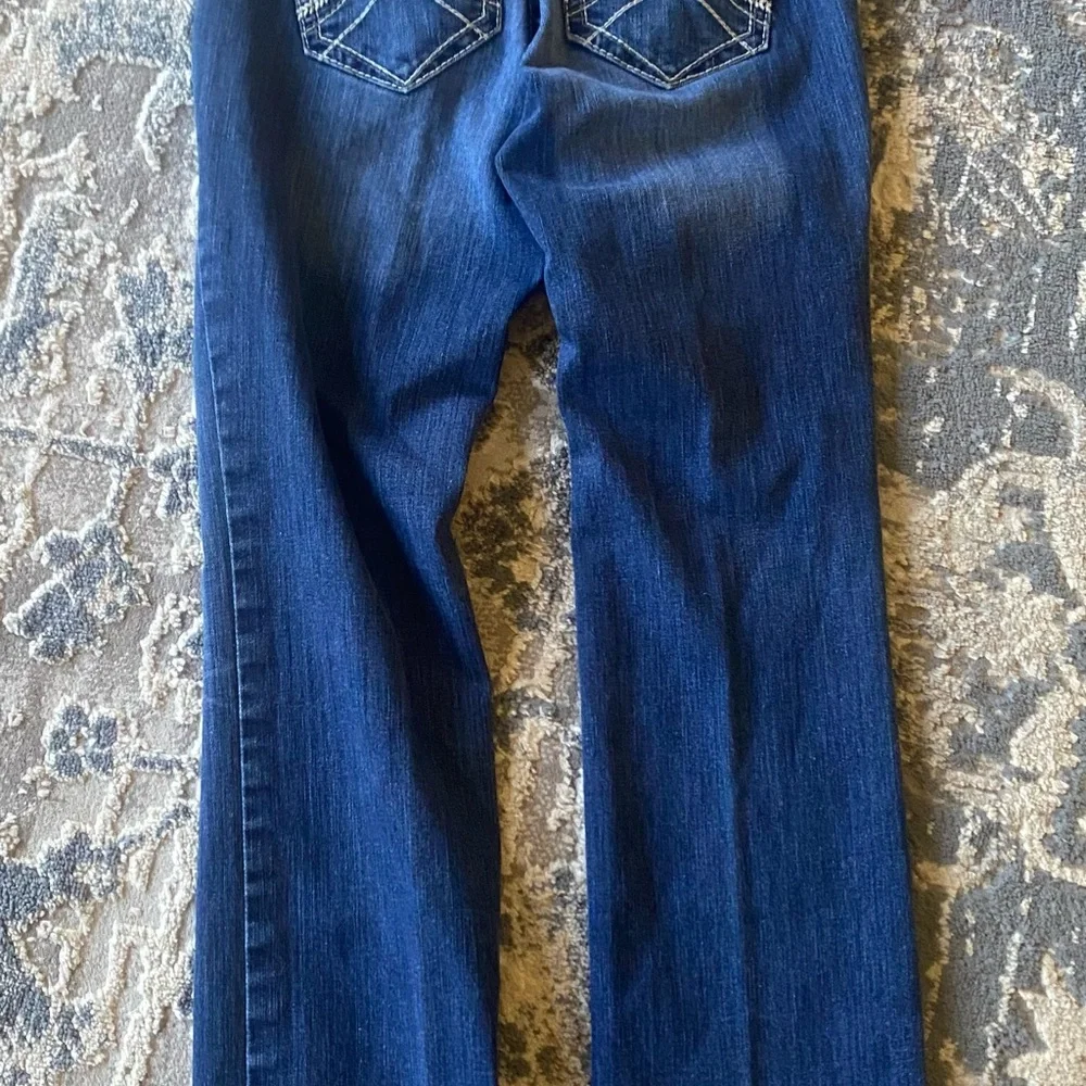 Ariat Dark Blue Denim Jeans—two pair! - Picture 4 of 5